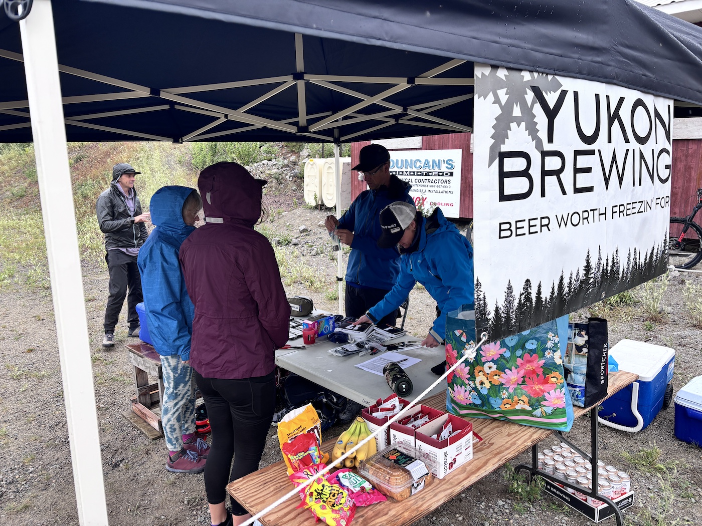 Volunteering at Yukon Fat Tire Fever